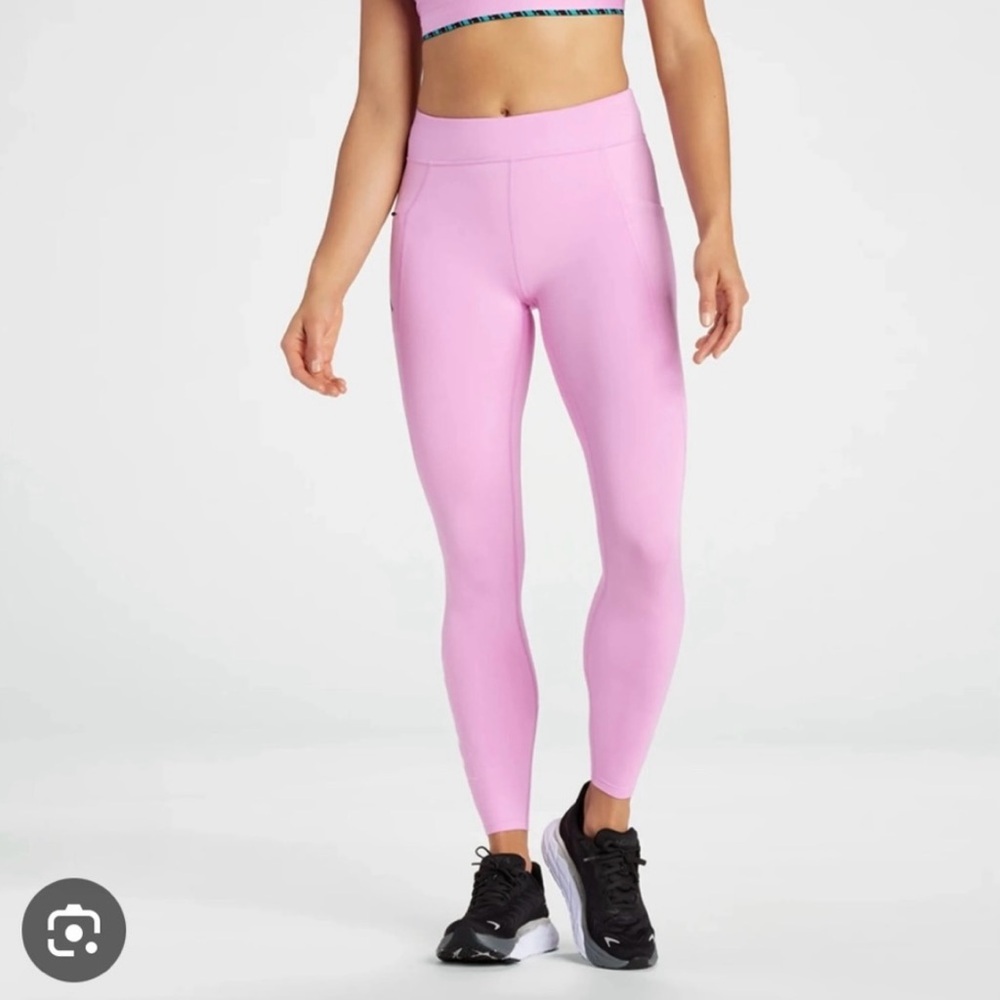 Hoka One One Pink Leggings High-Waisted Performance Wear
